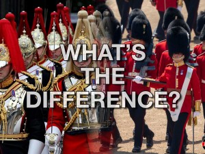 The King's Guard and how to spot the differences The King's Guard and how to spot the differences