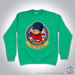 Frank The Soldier: Adult Sweatshirt Frank The Soldier: Adult Sweatshirt