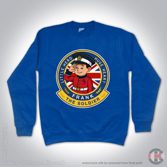 Frank The Soldier: Adult Sweatshirt Frank The Soldier: Adult Sweatshirt