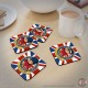 Frank The Soldier Hardwood Coasters, Square or Round, Pack of 4