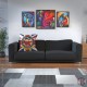 Frank The Soldier: Cushion 45cm by 45cm with inner (double-sided)