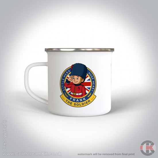 Frank The Soldier - 11oz Enamel Mug 