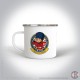 Frank The Soldier - 11oz Enamel Mug 