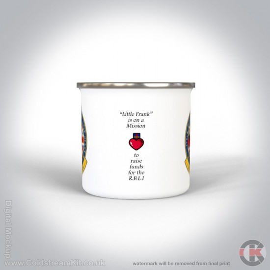 Frank The Soldier - 11oz Enamel Mug 