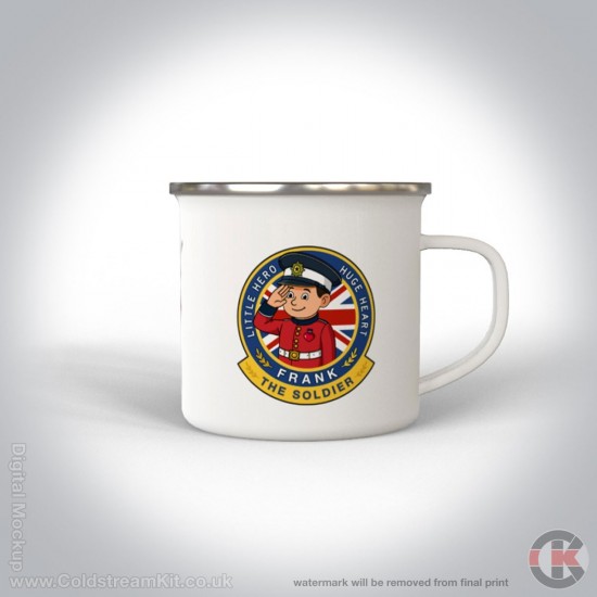Frank The Soldier - 11oz Enamel Mug 