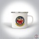 Frank The Soldier - 11oz Enamel Mug 