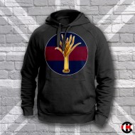 Blue Red Blue Hoodie, Welsh Guards (Leek) Blue Red Blue Hoodie, Welsh Guards (Leek)