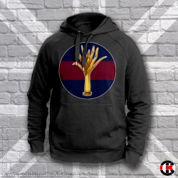 Blue Red Blue Hoodie, Welsh Guards (Leek) Blue Red Blue Hoodie, Welsh Guards (Leek)
