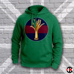 Blue Red Blue Hoodie, Welsh Guards (Leek) Blue Red Blue Hoodie, Welsh Guards (Leek)