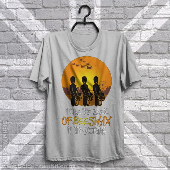 I love the Smell of Beeswax in the Morning (Drummers) T-Shirt