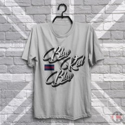 Blue Red Blue, 3D Logo T-Shirt Blue Red Blue, 3D Logo T-Shirt