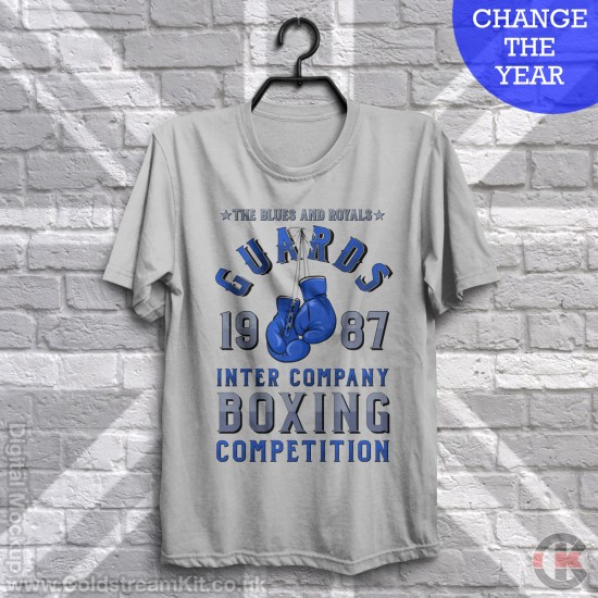 Inter Company Boxing, Blues and Royals T-Shirt (Change the Year)