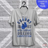 Inter Company Boxing, Welsh Guards T-Shirt (Change the Year) Inter Company Boxing, Welsh Guards T-Shirt (Change the Year)