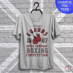 Inter Company Boxing, Welsh Guards T-Shirt (Change the Year) Inter Company Boxing, Welsh Guards T-Shirt (Change the Year)