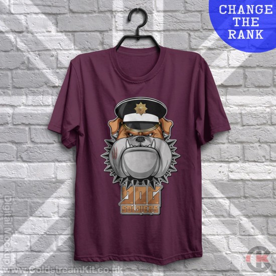 Dog Soldiers, Coldstream Guards T-Shirt (Change the Rank)