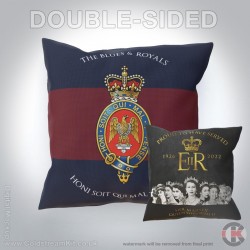 Proud To Have Served HM The Queen Cushion, Blues & Royals Proud To Have Served HM The Queen Cushion, Blues & Royals