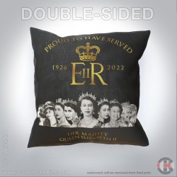 Proud To Have Served HM The Queen Cushion, Blues & Royals Proud To Have Served HM The Queen Cushion, Blues & Royals