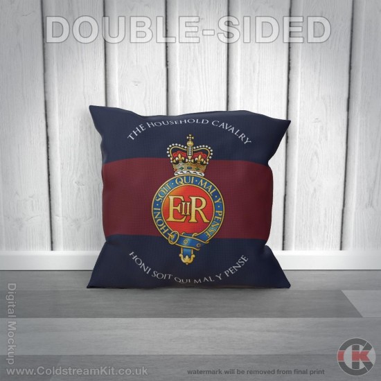 Proud To Have Served HM The Queen Cushion, Household Cavalry