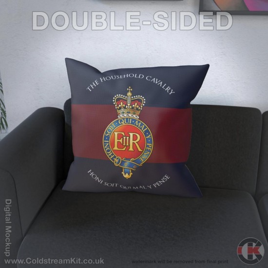 Proud To Have Served HM The Queen Cushion, Household Cavalry