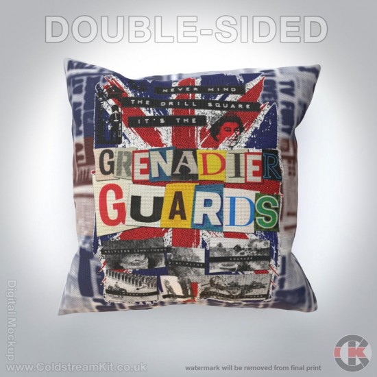 Sex Pistols 'Parody' Iconic British Design, Grenadier Guards Cushion (3 sizes)