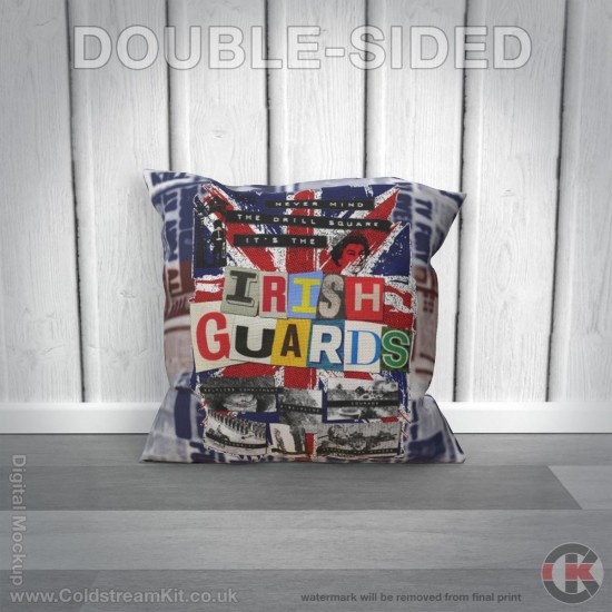 Sex Pistols 'Parody' Iconic British Design, Irish Guards Cushion (3 sizes)