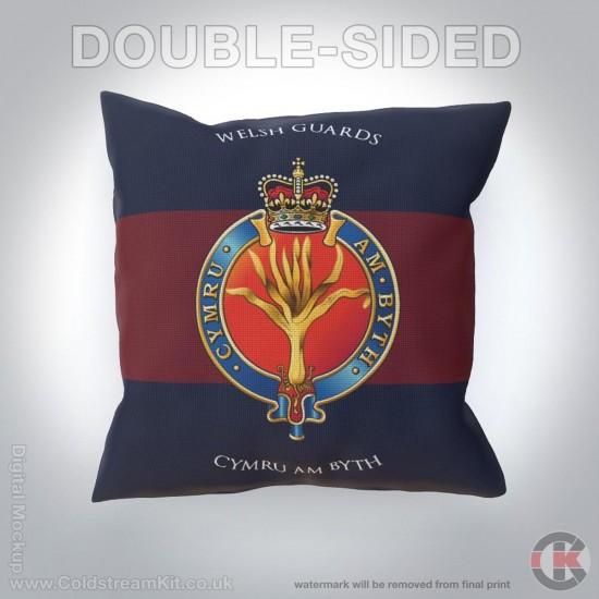 Proud To Have Served HM The Queen Cushion, Welsh Guards