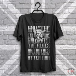 On the 8th (Eighth) Day, God Created the Blues and Royals T-Shirt On the 8th (Eighth) Day, God Created the Blues and Royals T-Shirt