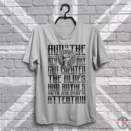 On the 8th (Eighth) Day, God Created the Blues and Royals T-Shirt On the 8th (Eighth) Day, God Created the Blues and Royals T-Shirt