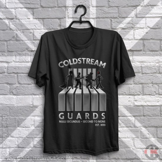 Abbey Road Parody Design - Coldstream Guards T-Shirt
