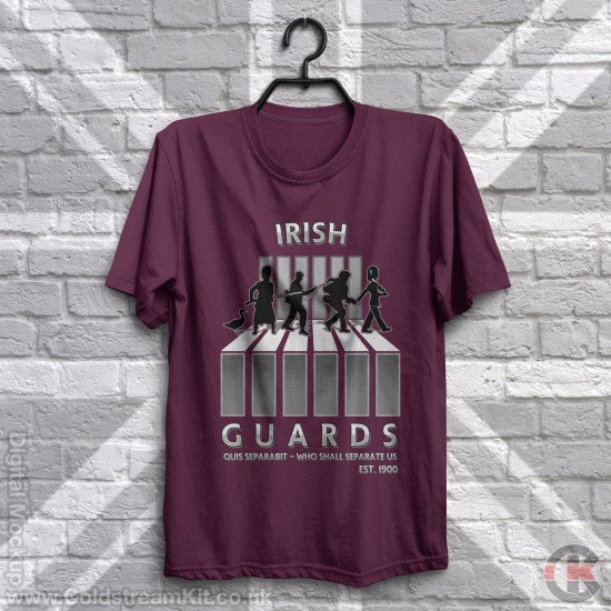 Abbey Road Parody Design - Irish Guards T-Shirt