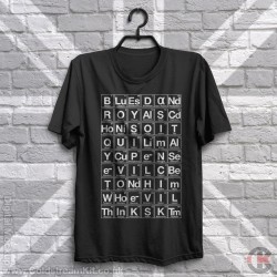 The Chemical Elements of the Blues and Royals T-Shirt
