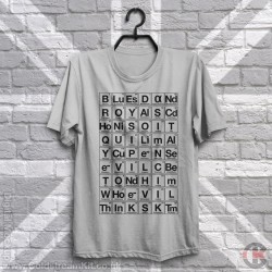 The Chemical Elements of the Blues and Royals T-Shirt