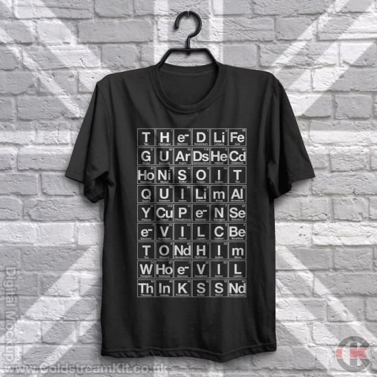 The Chemical Elements of the Life Guards T-Shirt