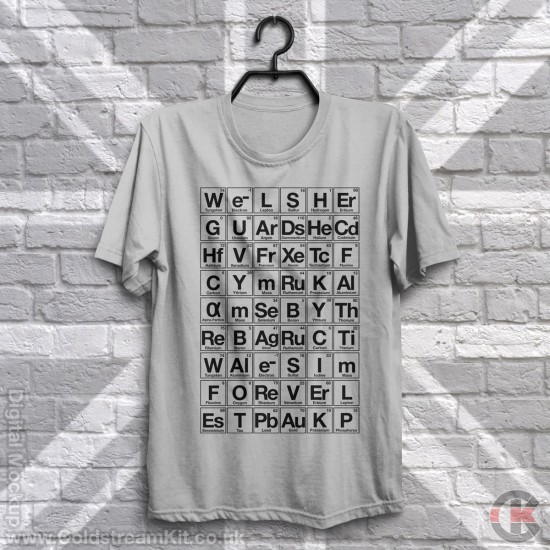 The Chemical Elements of the Welsh Guards T-Shirt
