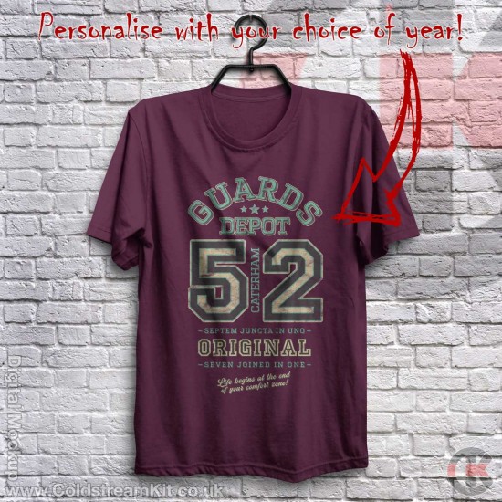 Guards Depot, Class of Caterham (add your own year) Original Vintage/Retro Design TShirt
