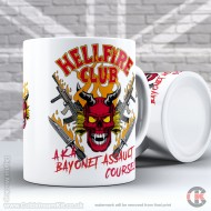 Hellfire Club, AKA Bayonet Assault Course, Stranger Things Parody Mug (11oz Mug) Hellfire Club, AKA Bayonet Assault Course, Stranger Things Parody Mug (11oz Mug)