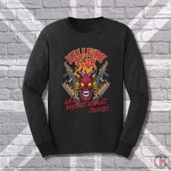 Hellfire Club, AKA Bayonet Assault Course, Stranger Things Parody Sweatshirt Hellfire Club, AKA Bayonet Assault Course, Stranger Things Parody Sweatshirt