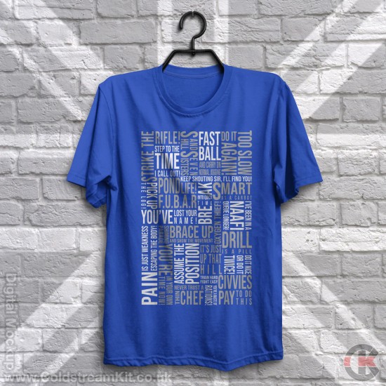 Military, British Army, Guards Depot Phrases T-Shirt