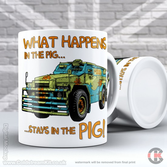 The Misery Machine Mug (Humber Pig), design A (11oz Mug)