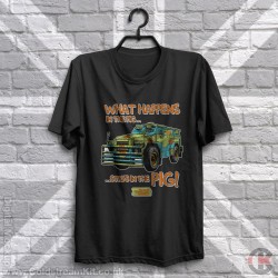 The Misery Machine (Humber Pig), T-Shirt, design A The Misery Machine (Humber Pig), T-Shirt, design A