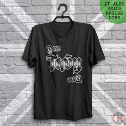 One Team, One Fight (Ambigram) T-Shirt (it reads different upside down) One Team, One Fight (Ambigram) T-Shirt (it reads different upside down)