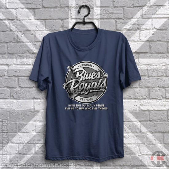 Retro Style, 'The Original' Blues and Royals T-Shirt