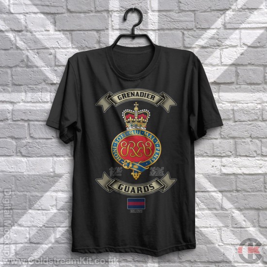 Retro Style (full colour) Grenadier Guards (Cypher) T-Shirt