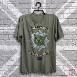 Retro Style (full colour) Scots Guards T-Shirt Retro Style (full colour) Scots Guards T-Shirt