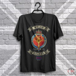 Retro Style (full colour) Welsh Guards T-Shirt Retro Style (full colour) Welsh Guards T-Shirt
