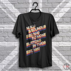 Retro 'Nulli Secundus - Buttons in Twos' Coldstream Guards T-Shirt