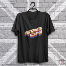 Retro 'Stag On!' T-Shirt Retro 'Stag On!' T-Shirt