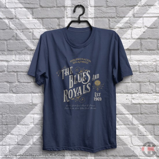 Victorian / Vintage Design Style, The Blues and Royals T-Shirt