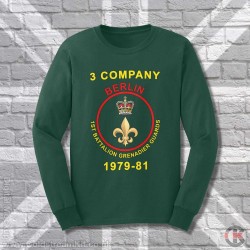 3 Company, 1st Bn Grenadier Guards, Berlin 1979-1981 Sweatshirt