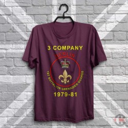 3 Company, 1st Bn Grenadier Guards, Berlin 1979-1981 T-Shirt